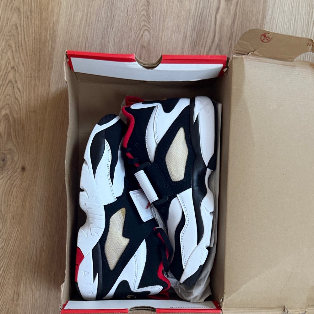 Nike Mens Sneakers - Black, White, and Red